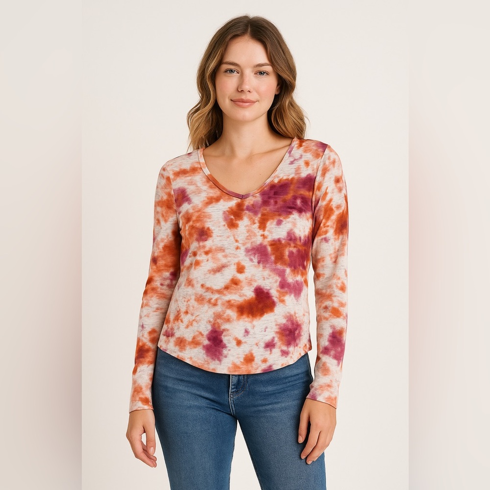 Sonoma Tie-Dye Long Sleeve Tee – Women’s Medium